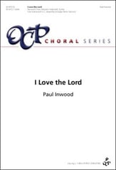 I Love the Lord Two-Part choral sheet music cover